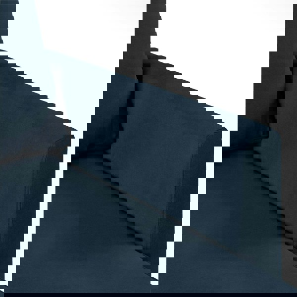 Dorel Home Chapman sectional sofa in velvet blue