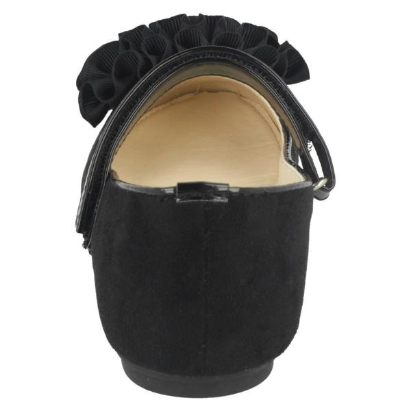 Spot On Girls Spot On Frill Trim Ballerinas H2448