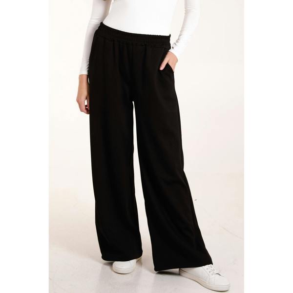 Blue Vanilla Soft Sweat Straight Leg Trousers