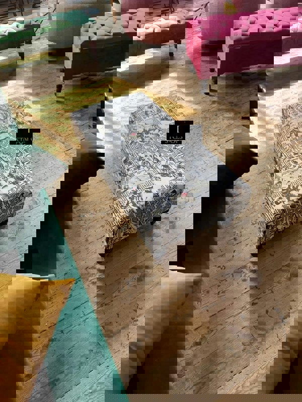 Marilyn Monroe printed fabric Footstool Bench - ISTOOLS