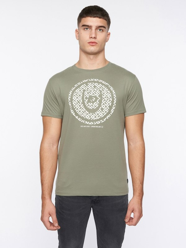 Duck and Cover Brodsky T-Shirt - Sage