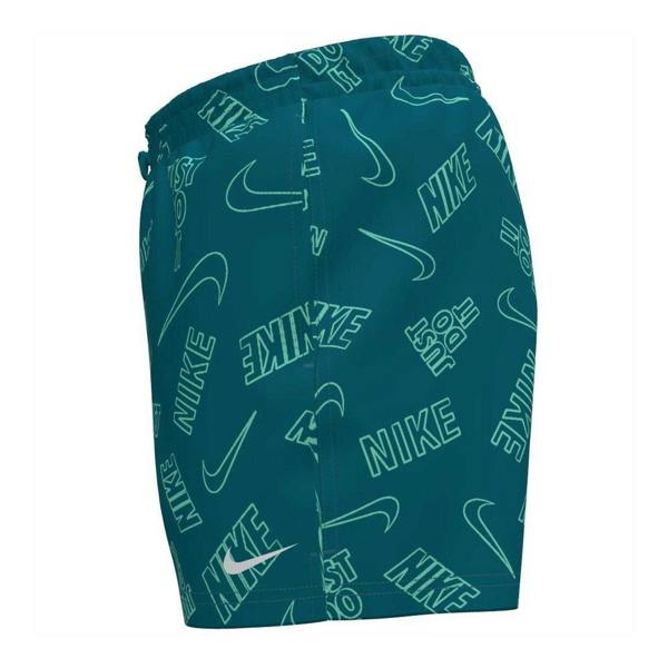 Nike Mens Just Do It All-Over Print Swim Shorts - Abyss Blue - 