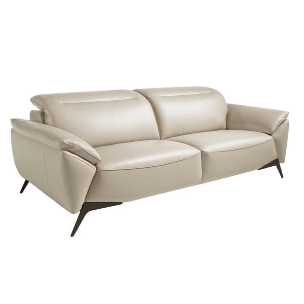 Angel Cerdá Taupe leather sofa 6131/6132