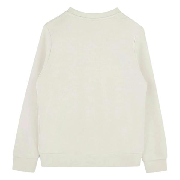 Boss Childrens/Kids Logo Crew Neck Regular Sweatshirt - Vanilla - 
