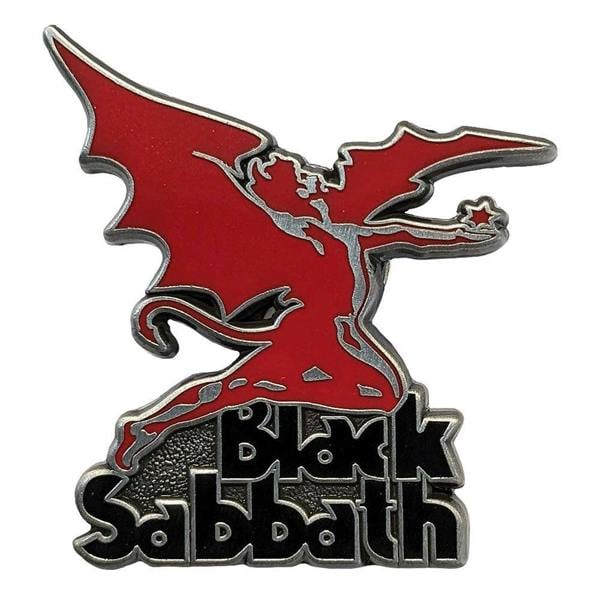 Paradiso Clothing Black Sabbath Band Logo and Daemon Pin Badge