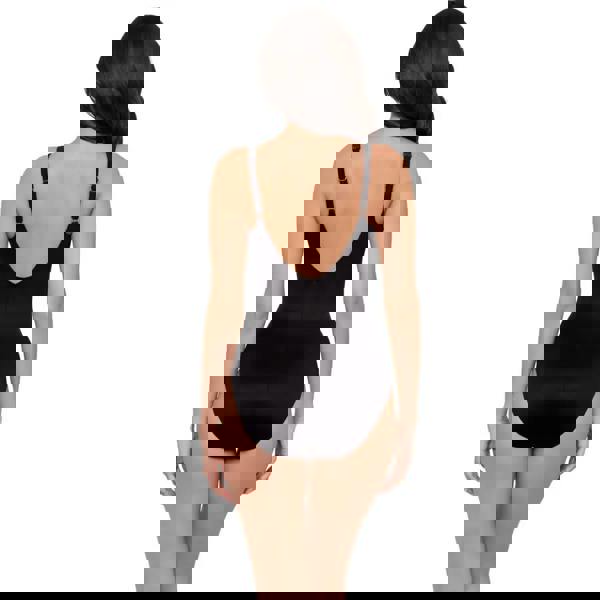 Black Miraclesuit Ombra Fiore Sanibel one-piece swimsuit in black/multi with moderate leg height