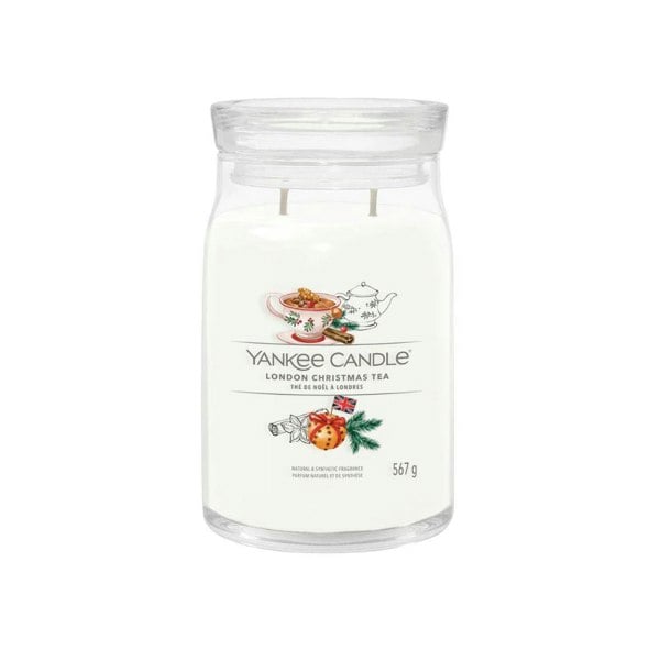 Yankee Candle Signature London Christmas Tea Large Jar 567g