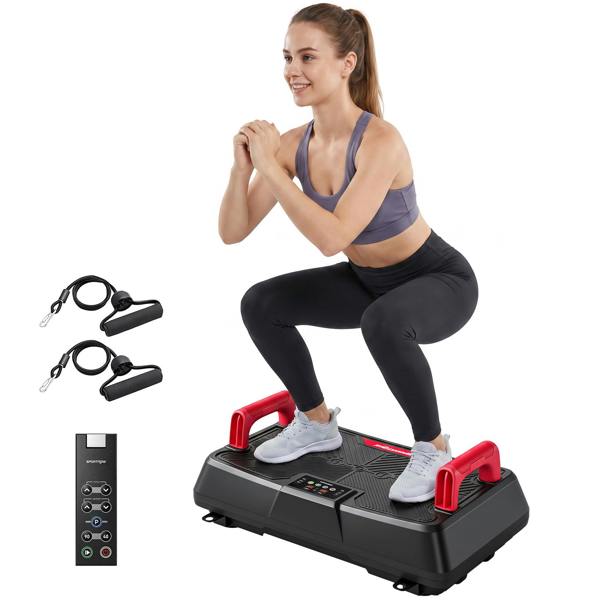 SPORTNOW Vibration Plate Exercise Machine with 99 Speed Levels, 3 Programs