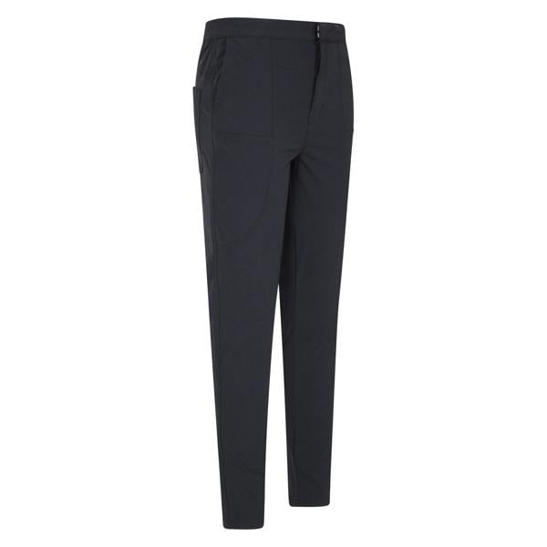 Mountain Warehouse Womens/Ladies Short Kesugi Stretch Slim Hiking Trousers - Black - 