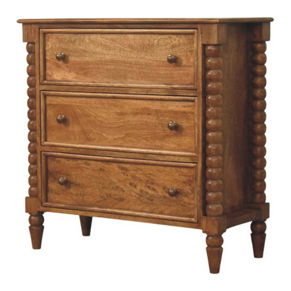 Artisan Furniture Solid Wood Spindle Chest