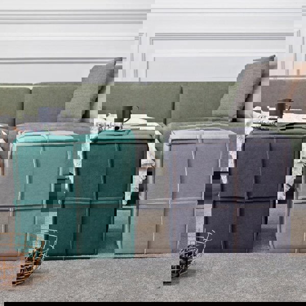 Square Stool, Yellow-Weilai Concept-Weilai Concept