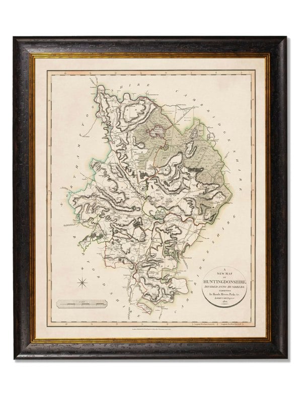 Exceptional Art c.1806 County Maps of England