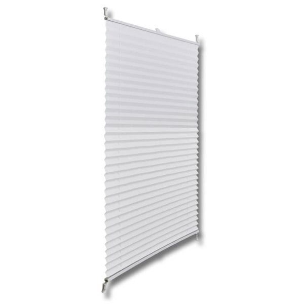 Berkfield Plisse Blind 60x150cm White Pleated Blind
