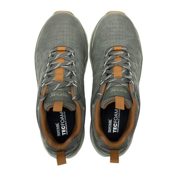 Regatta Mens Derino Trainers - Smokey Olive/Rubber - 