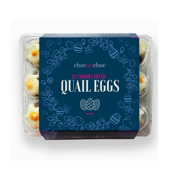 CHOC ON CHOC Caramel Filled Drippy Quails Eggs