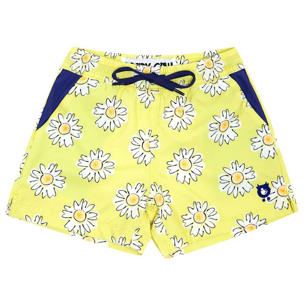 Randy Cow Daisies - Kid's Swim Shorts