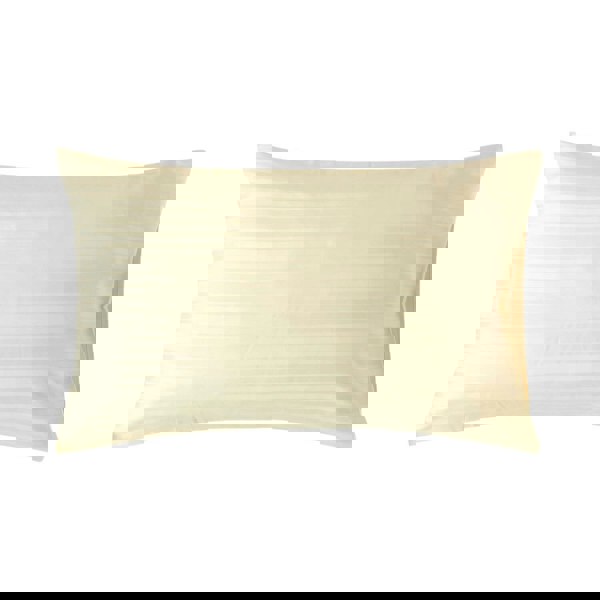 HOMESCAPES Silky 330 TC Egyptian Cotton Satin Stripe Housewife Pillowcase, Standard Size