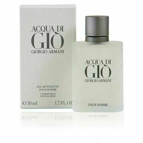 Giorgio Armani Acqua Di Gio Pour Homme 50ml Eau De Toilette EDT Spray For Him