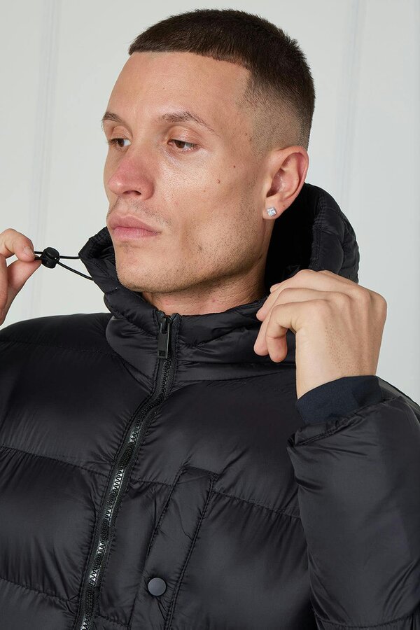 Men’s Longline Puffer Coat