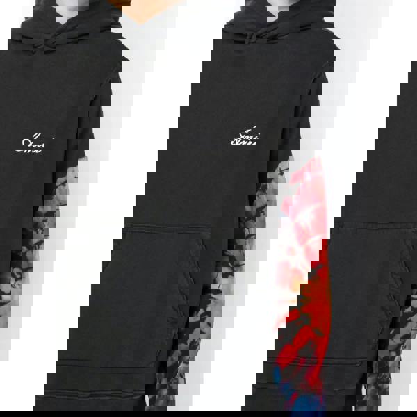 Amiri Spot Tie Dye Hoodie   in  Black