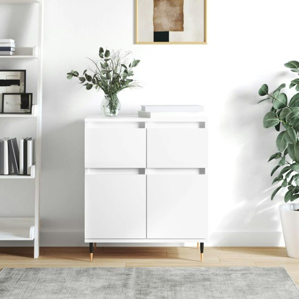 Berkfield Sideboard White 60x35x70 cm Engineered Wood