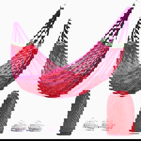 Leaper Outdoor Ice Silk Mesh Swing Hammock