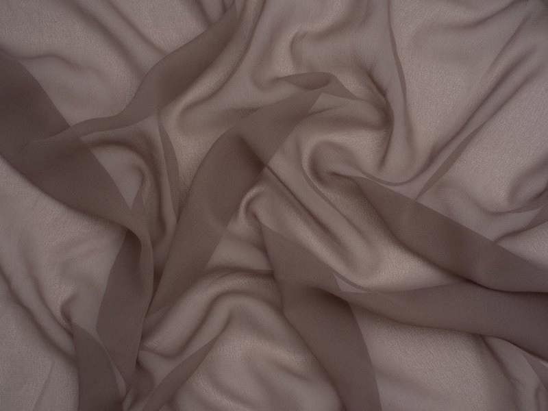 Minerva Core Range Minerva Light Sheer Chiffon Fabric - Plain Design Dressmaking Fabric, 110 cm / 44" Wide - per metre