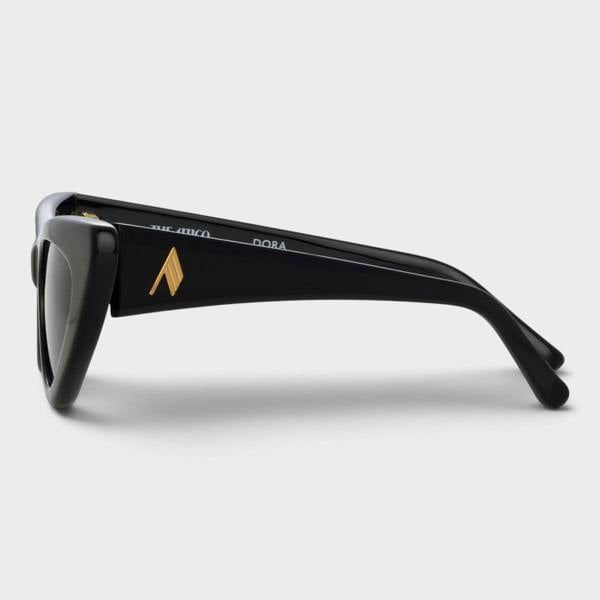 The Attico Linda Farrow Dora Cat-Eye Sunglasses Black