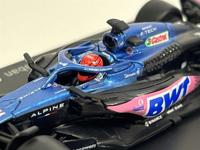 Spark Esteban Ocon Alpine A523 BWT Alpine F1 Team 3rd Monaco GP 2023 1:64 Spark Y284