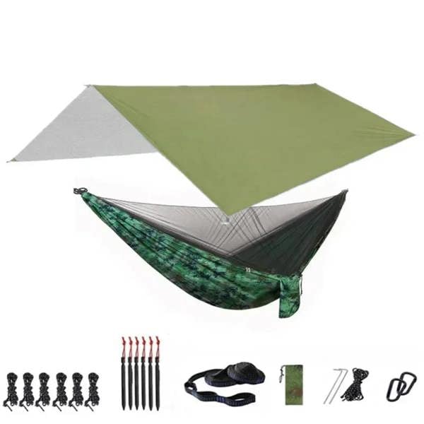 OLPRO Portable Hammock with Canopy & Bug Net