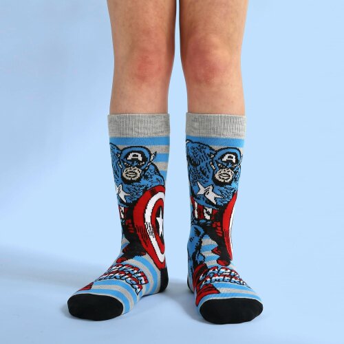 Disney 12 Day Marvel Boys Christmas Advent Calendar Novelty Superhero Socks Gift Set