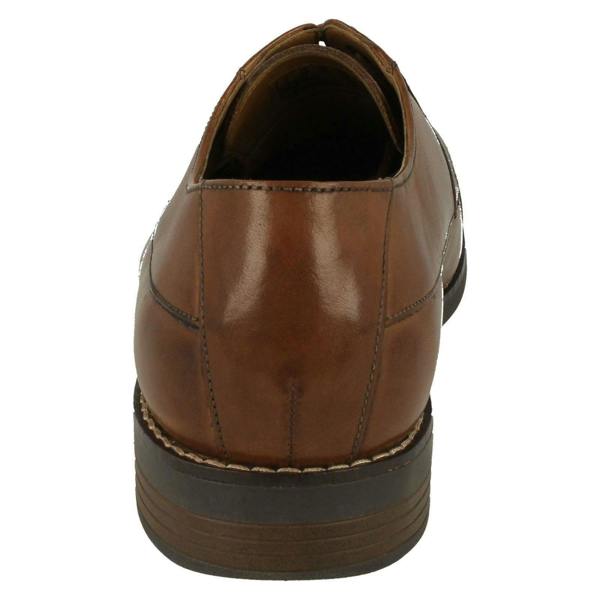 Clarks Mens Clarks Formal Lace Up Shoes Becken Cap