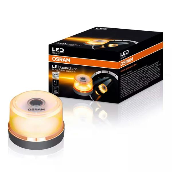 Osram Road Flare Signal V16 LED Guardian - DGT 3.0 Certified Mandatory in Spain