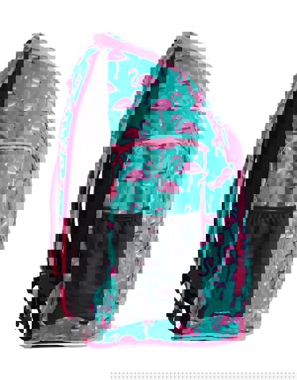 Funkita Go Flamingo! Space Case 40L Backpack - Mint Green/Pink