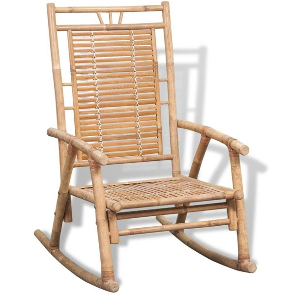 Berkfield Rocking Chair Bamboo