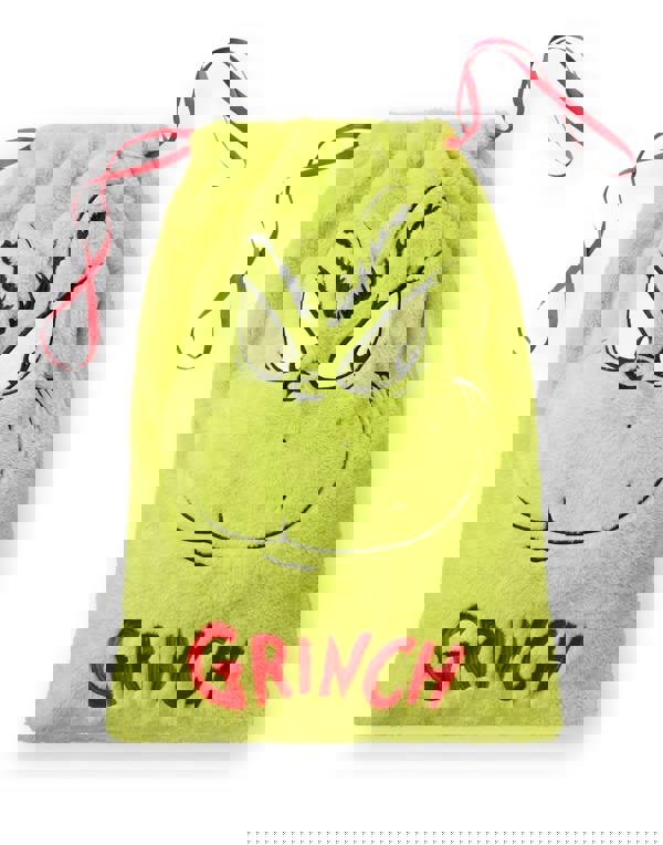 The Grinch Unisex Kids Green Character Drawstring Bag (One Size)