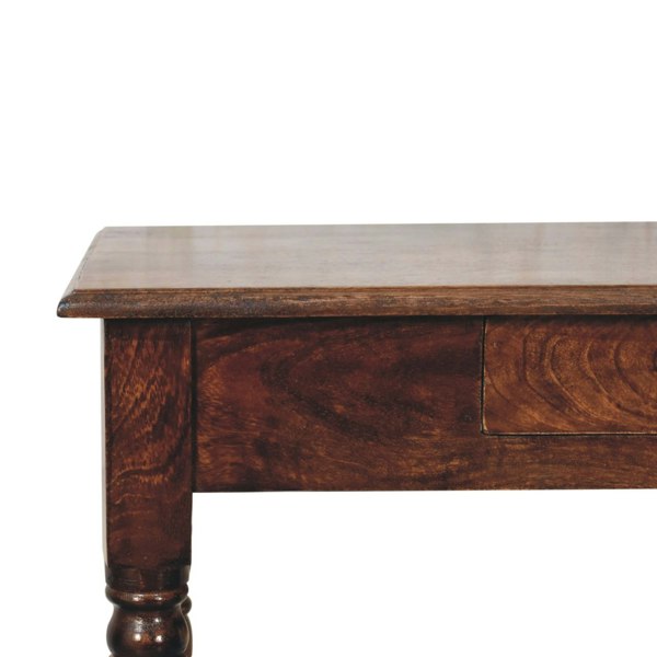 Artisan Furniture Solid Wood California Walnut Writing Desk