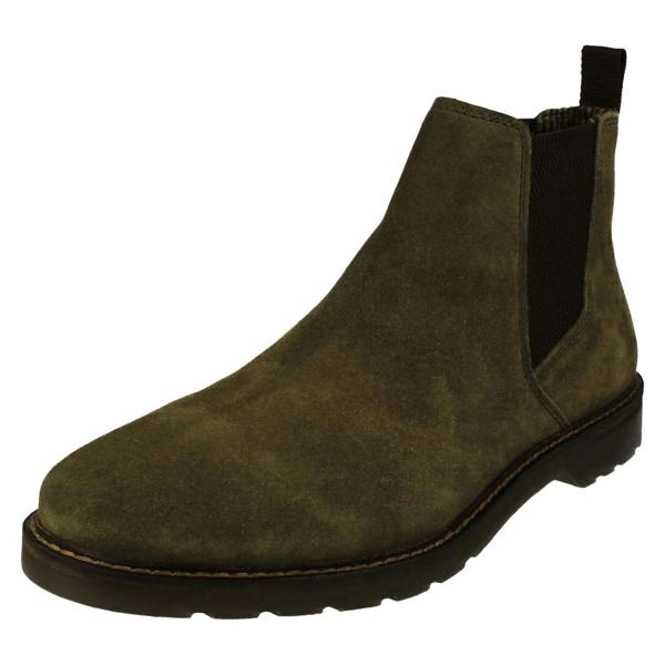 Bugatti Mens Bugatti Stylish Casual Pull On Ankle Boots 331-A5P31-1400