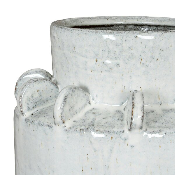 Wyld Haus Bloom Large Hydria White Ceramic Flower Vase