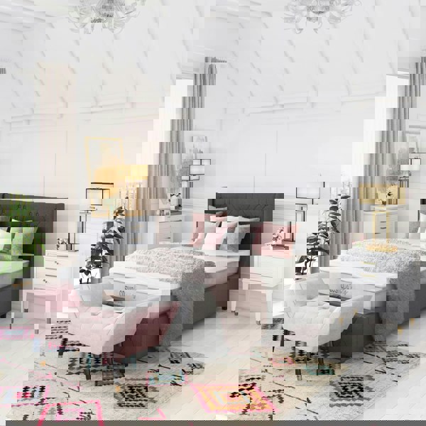 Dorel Home Westerleigh 4 Drawer Dresser White