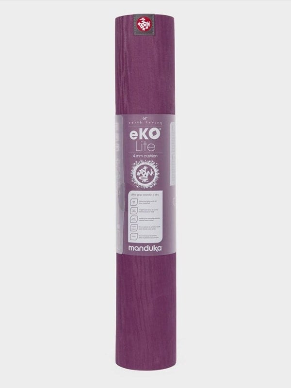 Manduka eKO Lite 71" Yoga Mat 4mm - Acai Midnight