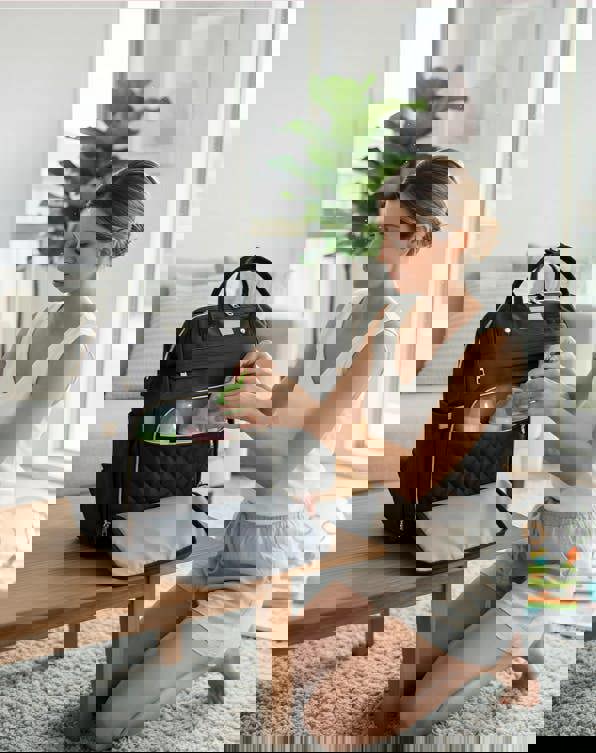 Anymom Mommy Diaper Bag With Changing Pad Maternity Backpack