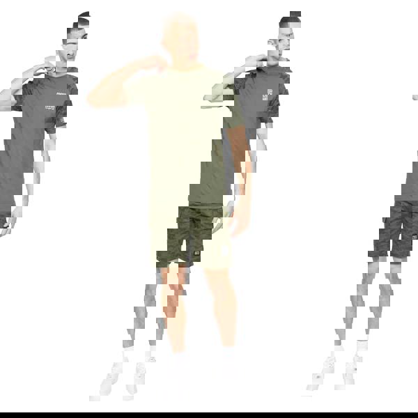 Crosshatch Mens Janscore T-Shirt - Deep Olive - 