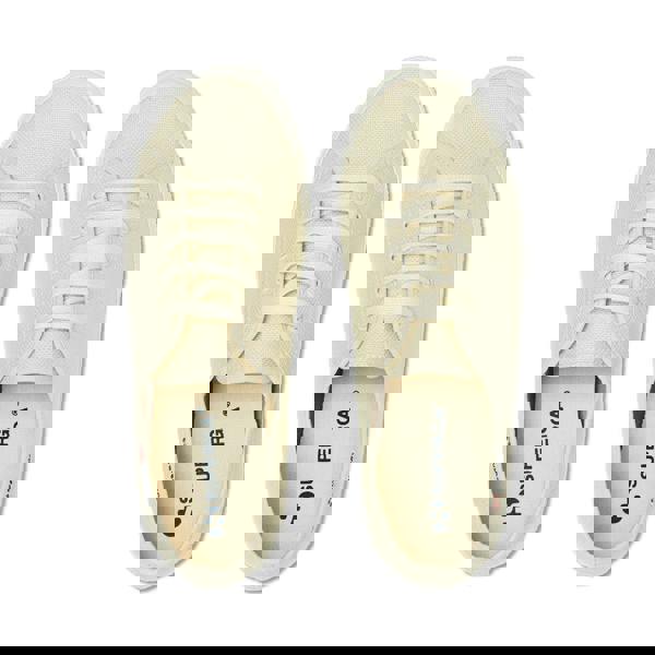 Superga Womens/Ladies 2725 Trainers - Beige Light Eggshell/Avorio Nude - 