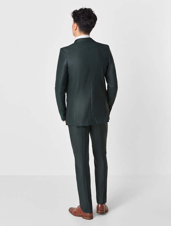 Green page boy suit