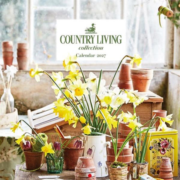 Country Living Calendar 2027, Wall Calendars, Month To View, Lifestyle, Gift