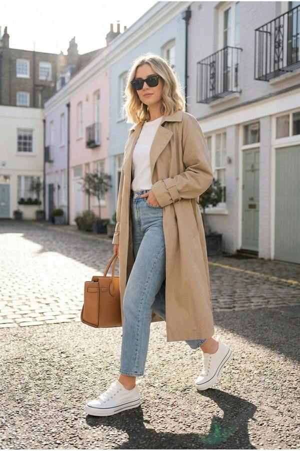Saoirse Low Top Canvas Trainers - White
