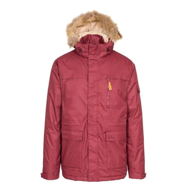 Trespass Mens Mount Bear Parka Jacket - Prune