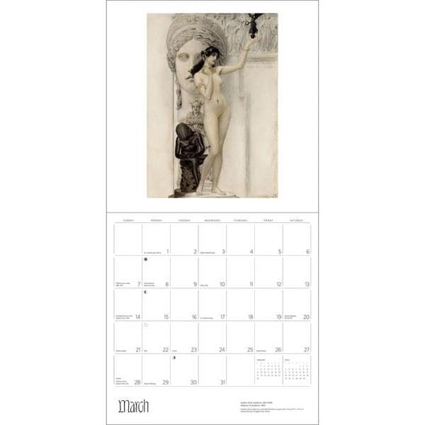 Gustav Klimt Calendar 2027, Wall Calendars, Month To View, Art, Gift