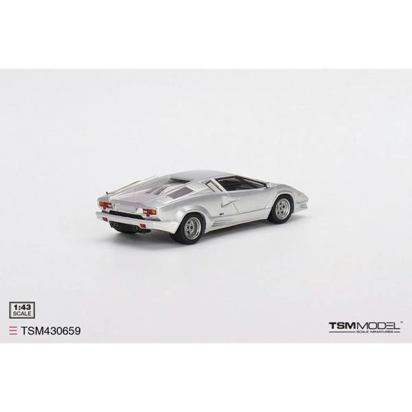 MCSlots Lamborghini Countach 25th Anniversary Grigio 1:43 Scale TSM430659